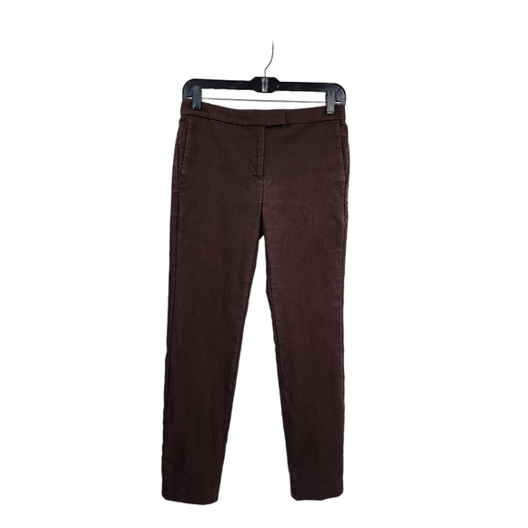 J. Crew Women's Chocolate Brown Petite Ryder Pant - 4P - Picture 1 of 5